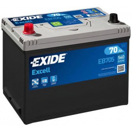 Exide Excell EB705 / 70Ah 540A
